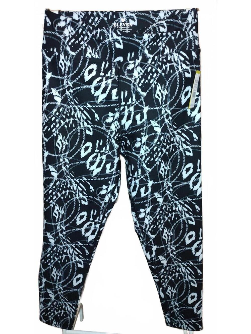 NWT Eleven Venus Williams leggings L 90s girl chain print